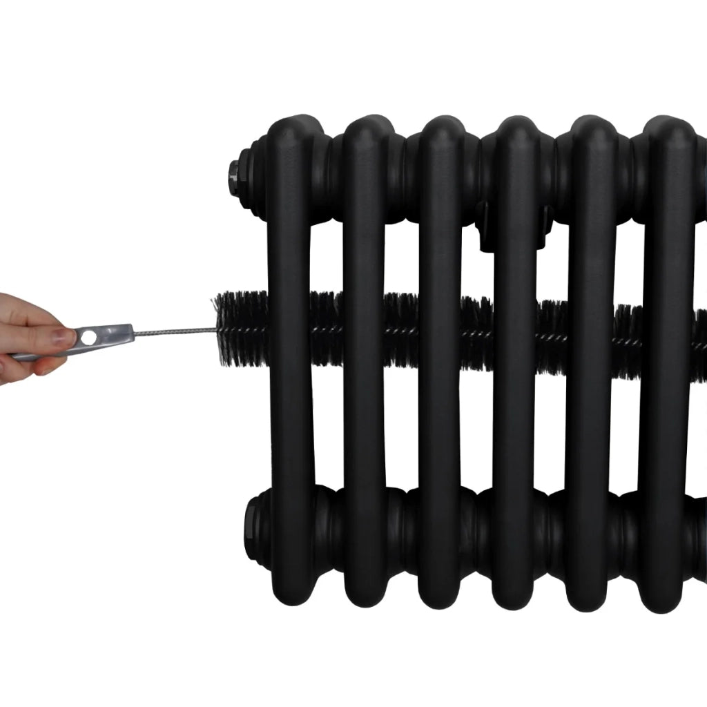 Termosifone Radiatore a 3 colonne per riscaldamento centralizzato Nero 60 x 101cm