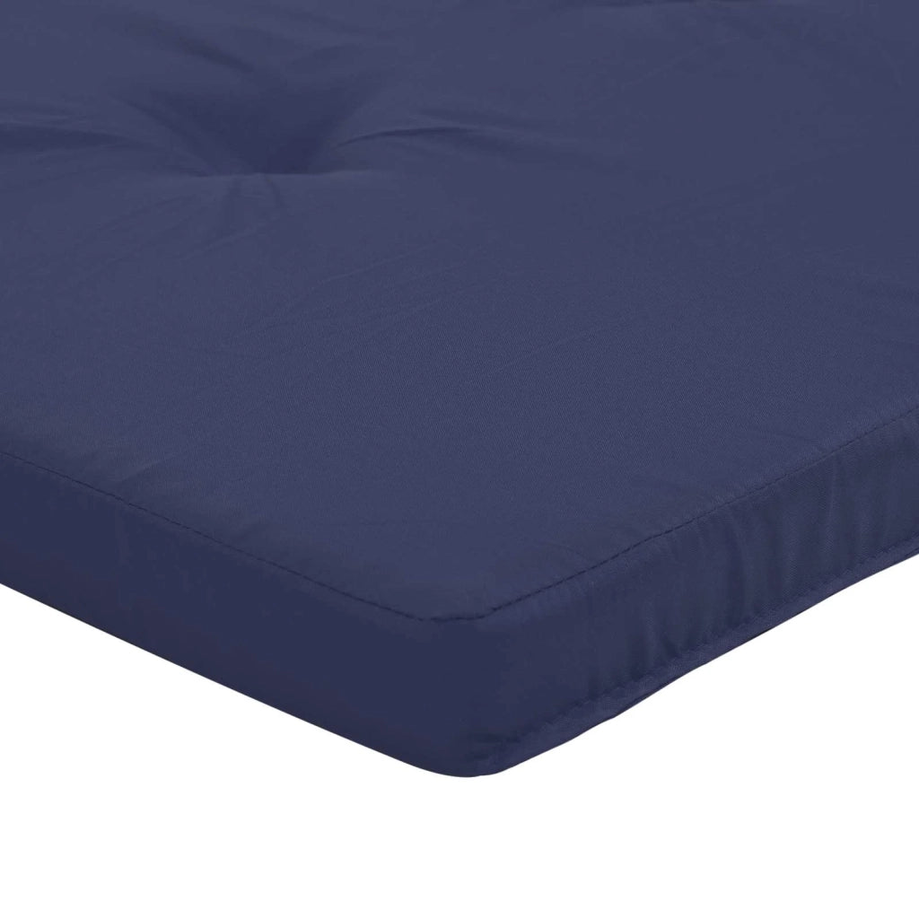 Cuscino da Esterno 2 pcs Blu navy 180 x 55 x 7 cm Tessuto 379391