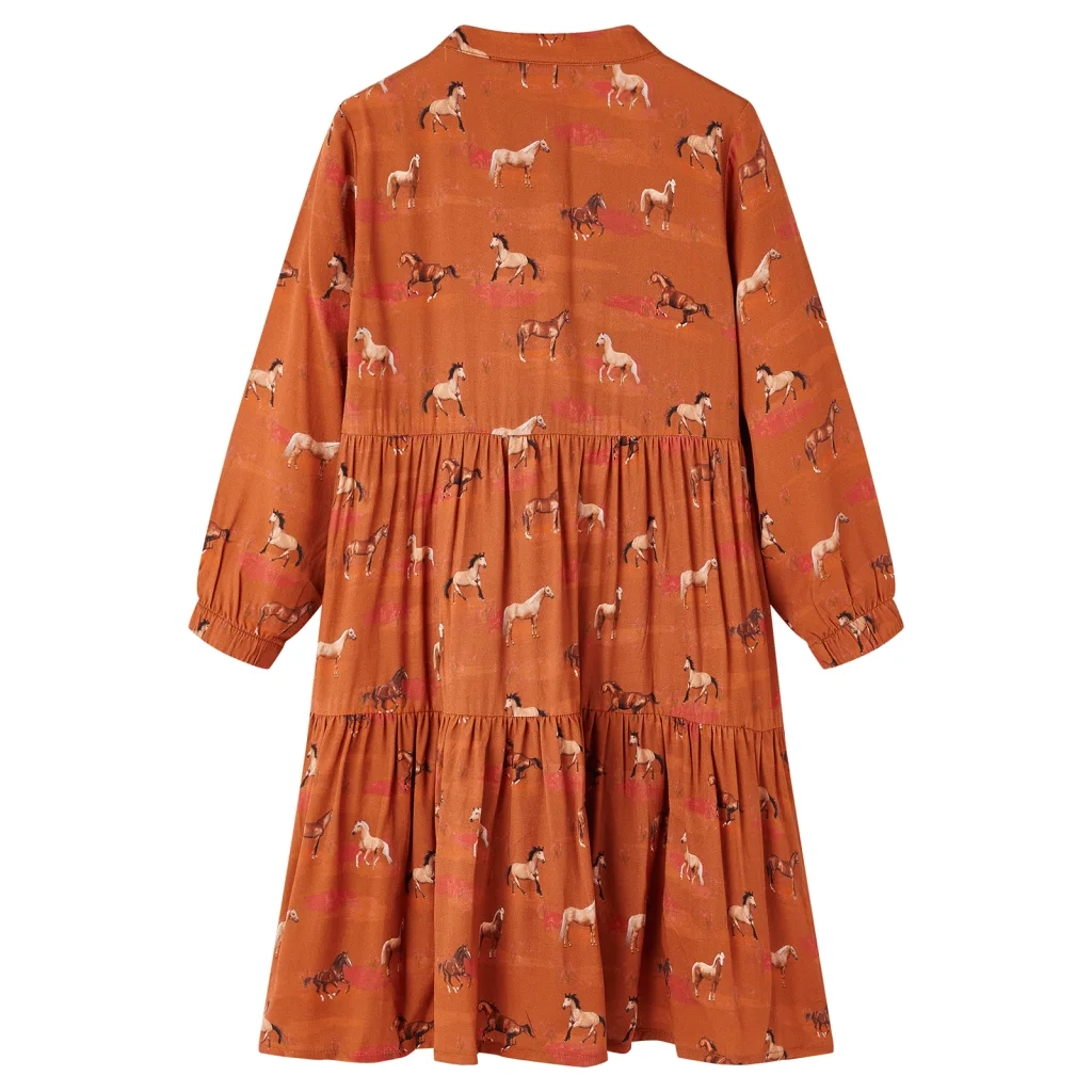 Abito da Bambina Cognac 128 15064