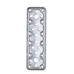 C PIASTRA DIRITTA ACCIAIO ZINCATO 50X160 MM- C LINE FER- 25,0 pz