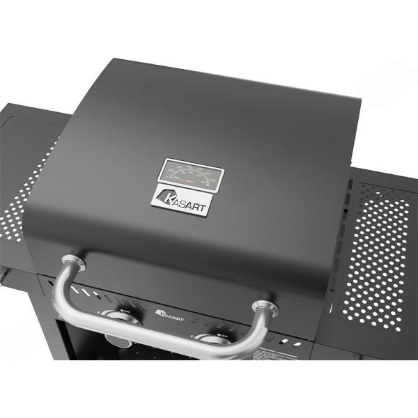 BARBECUE A GAS CARRELLATO mod. 3 fuochi - kW 2.5 x 3 - cm 114,2 x 102 x 55  - KASART