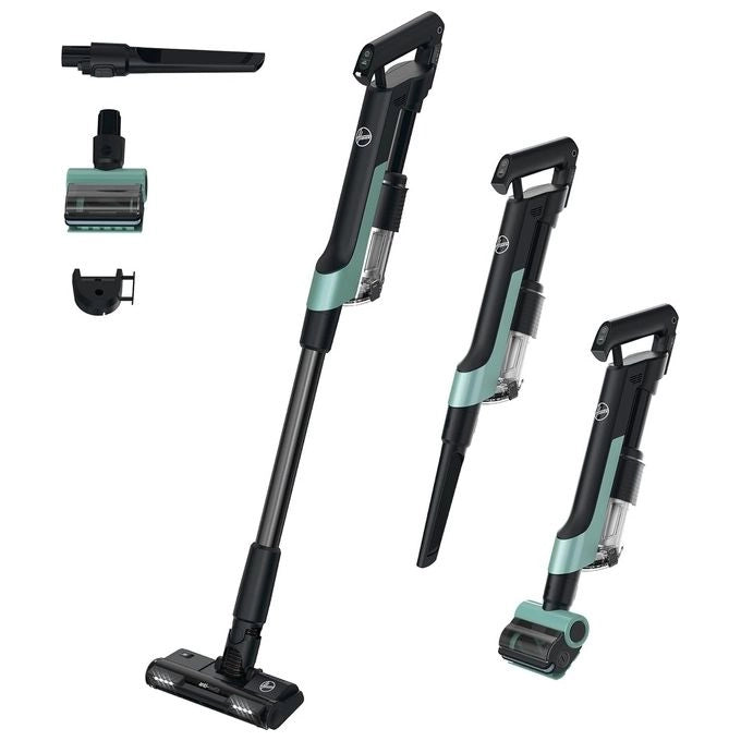 Hoover HF201P 011 Aspirapolvere elettrica Batteria Secco EPA Senza sacchetto 1 L 195 W Blu