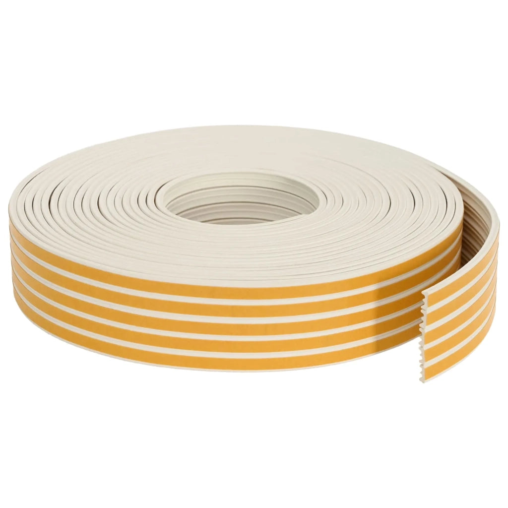 Nastro adesivo per finestre Bianco 9 x 4 mm 12 m Schiuma EPDM 42038082