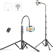 Stativa per Smartphone - Flessibile e Alta - 224 cm - Alluminio