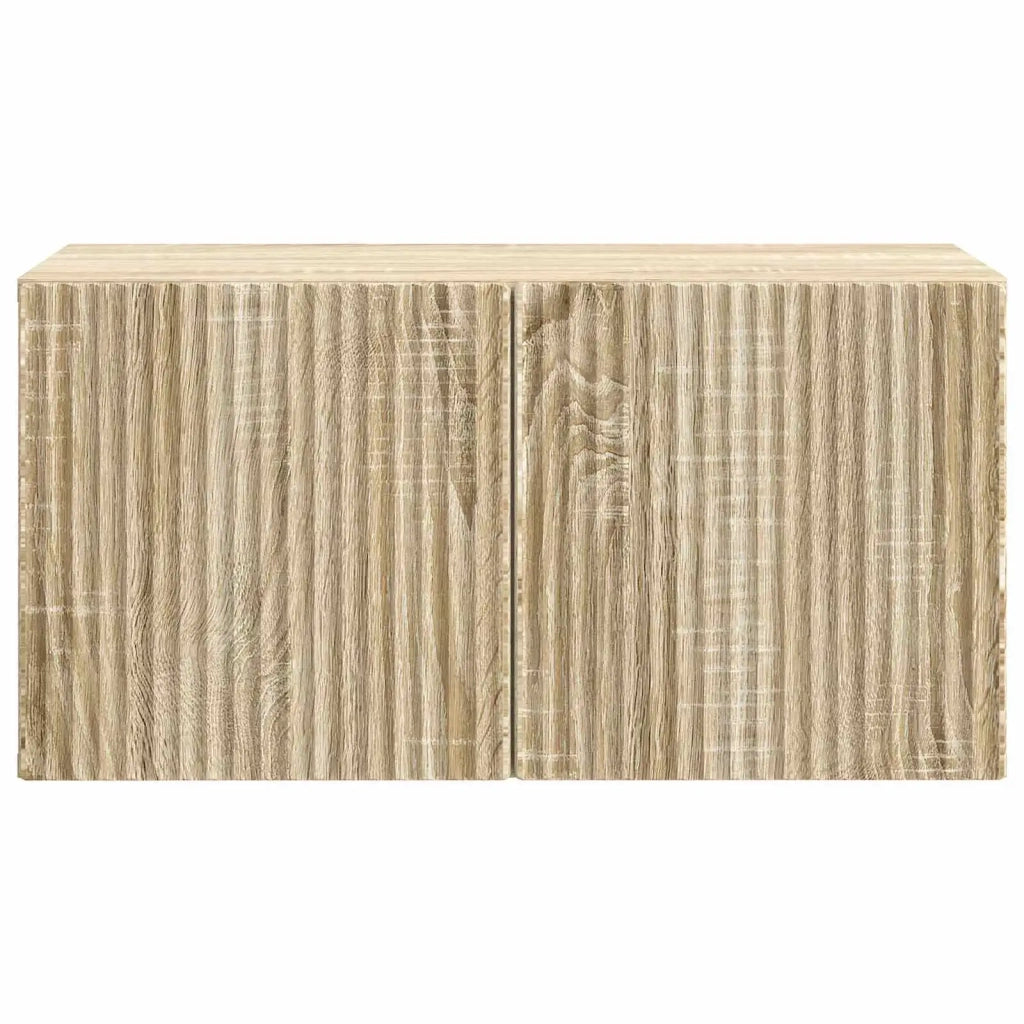 Mobile TV da Muro | Armadietto TV | Mobile Porta TV Rovere Sonoma 59,5 x 31 x 30 cm
