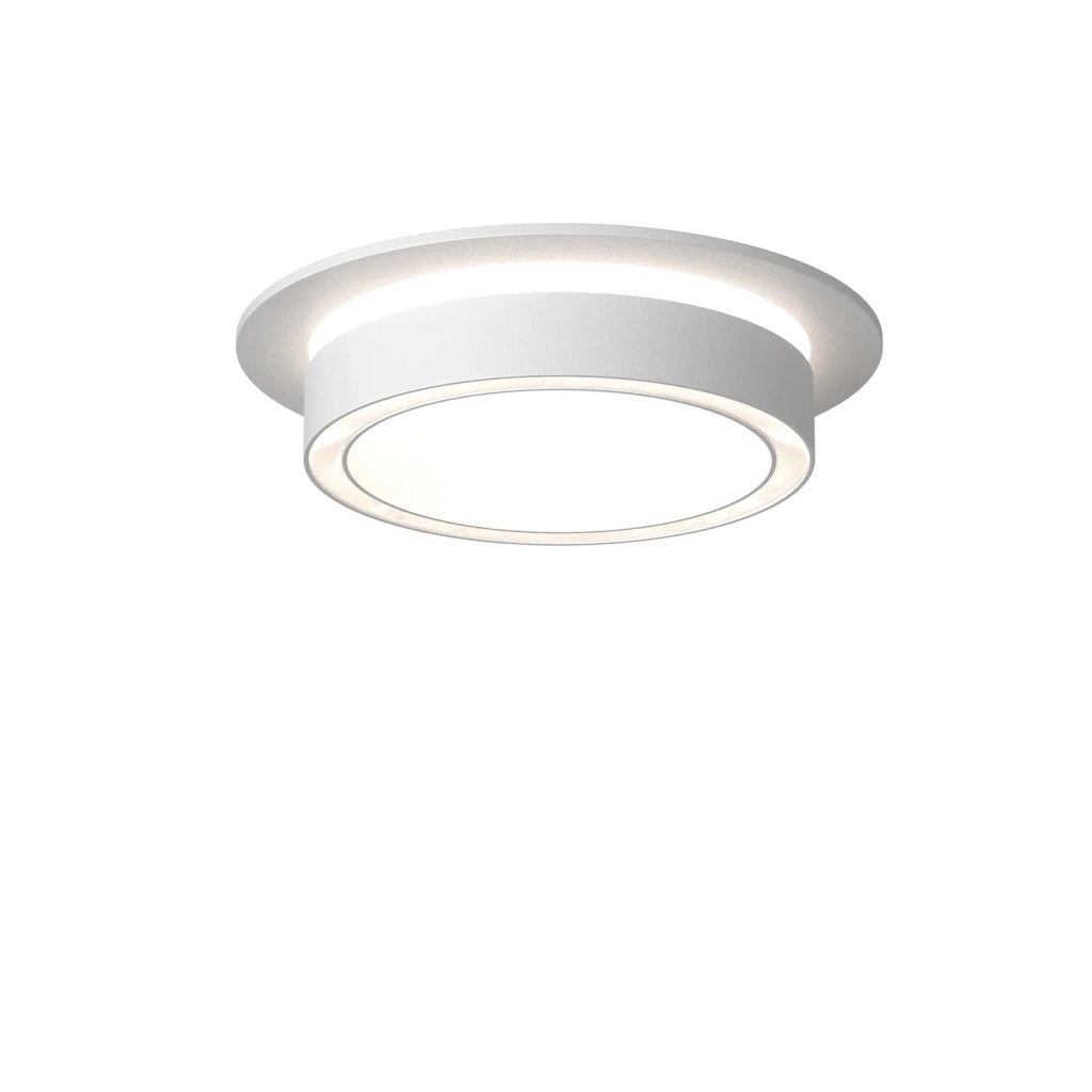 Maytoni lampada da incasso Orlo 1 luce GX53 bianco acrilico