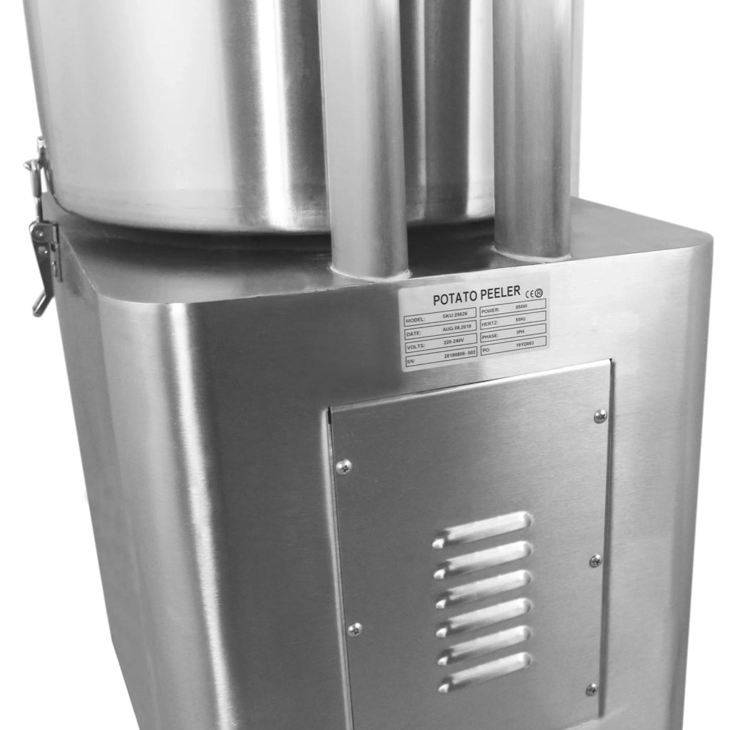 Pelapatate Commerciale Elettrico da Cucine e Catering Macchina Pela Patate 20KG