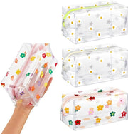 Toilette trasparente a 3 parti - Acqua resistente - Multifunzionale