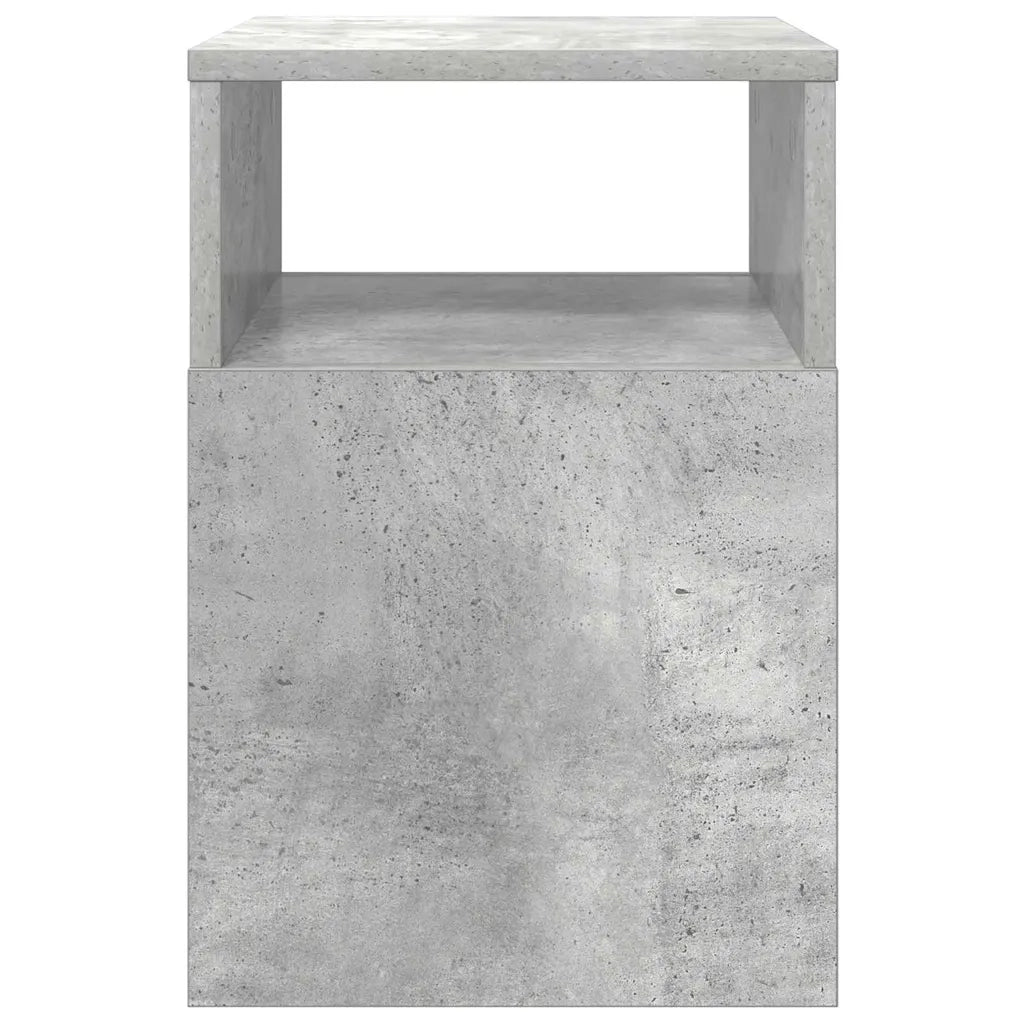 Tavolino 2 pcs Grigio cemento 30,5 x 30 x 45 cm 890903
