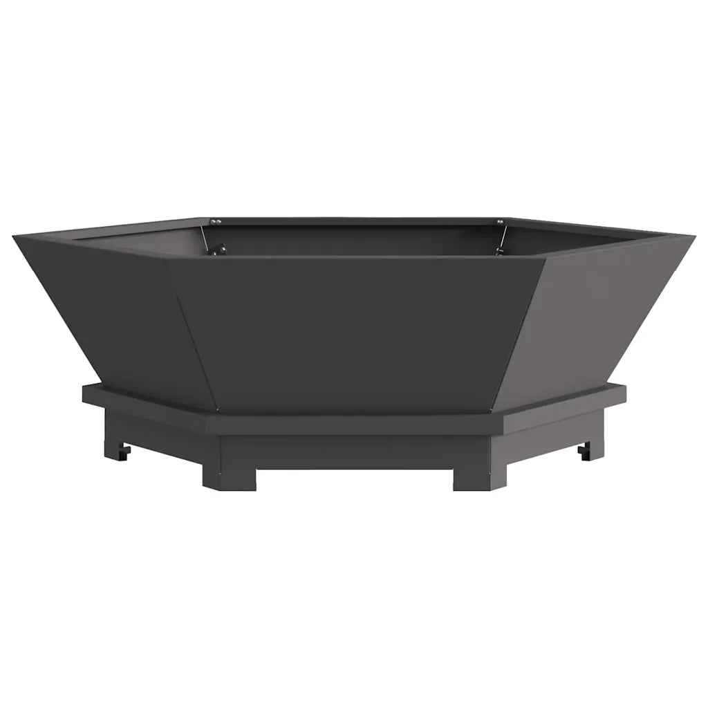 Focolare Nero 75 x 75 x 28 cm Acciaio 858996