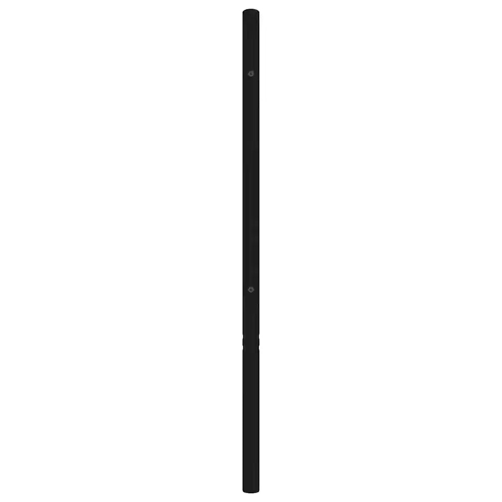 Testiera | Testata di Ricambio in Metallo Nero 90 cm