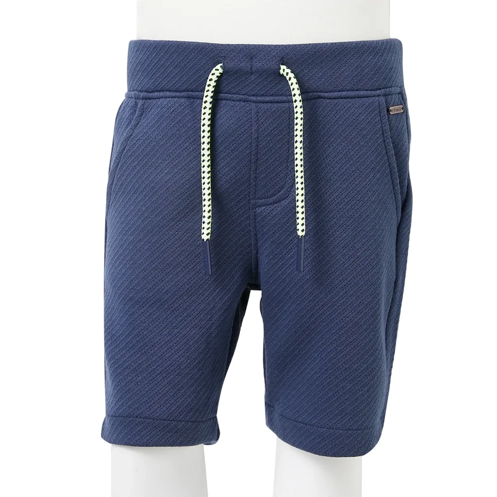Pantaloncini per Bambini con Coulisse Blu Scuro 116 CFW4265739