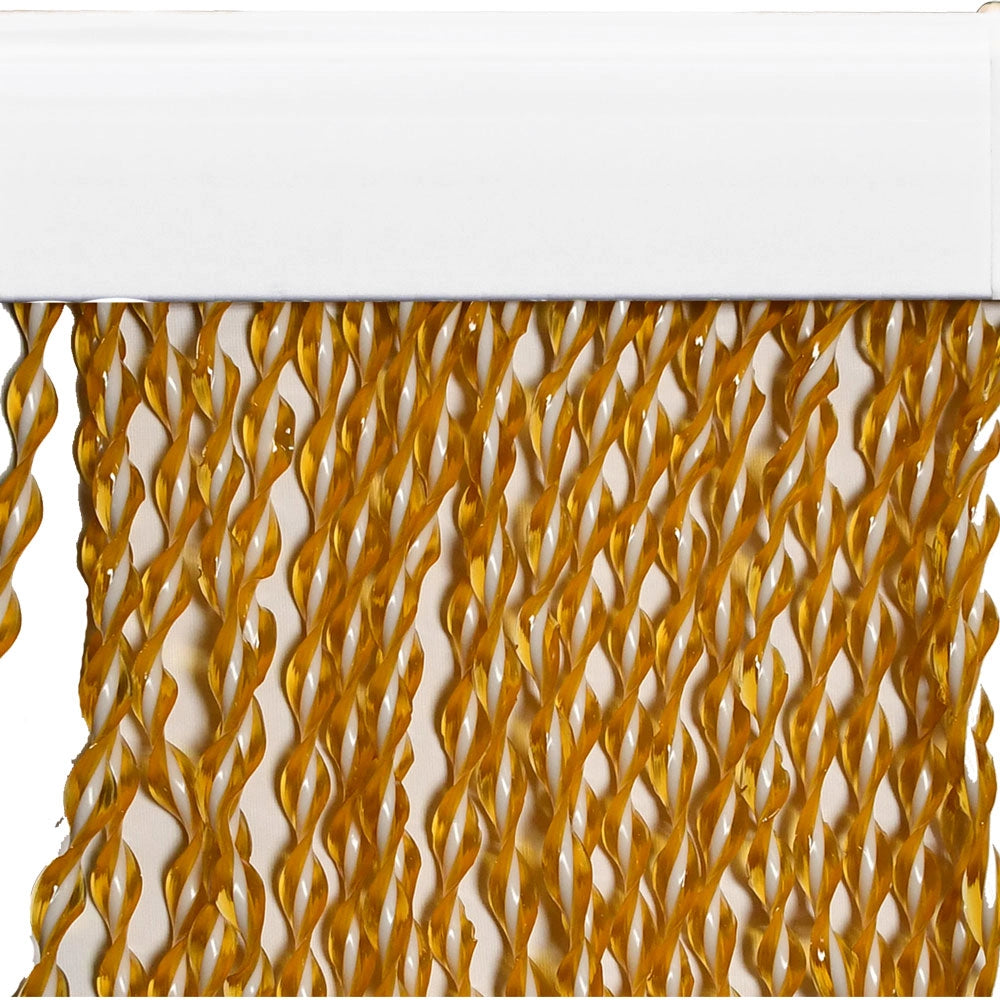 CORDONCINO PER TENDA 'CAMELIA' colore avana/bianco- 7.1 kg  - MADE IN ITALY