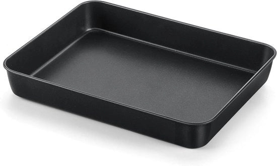 Forma per brownies e lasagne in acciaio inossidabile, 31,8 x 24,8 x 5 cm