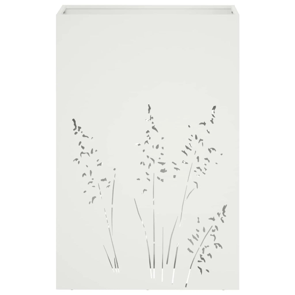 Vaso da giardino Bianco 50 x 30 x 75 cm 8005780