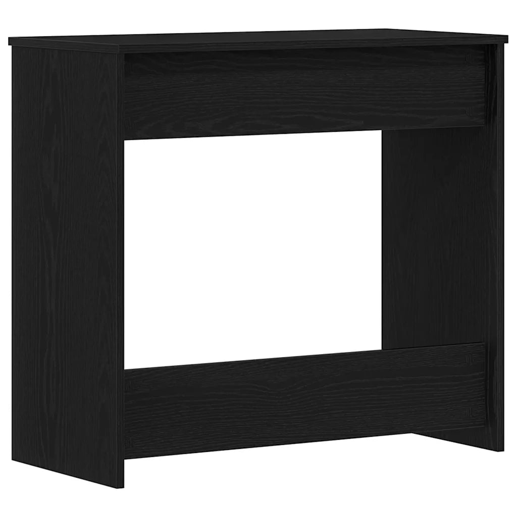 Scrivania Rovere Nero 80 x 40 x 75 cm Legno multistrato 862480