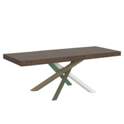 Tavolo allungabile 90x160/420 cm Volta Premium noce telaio 4/A