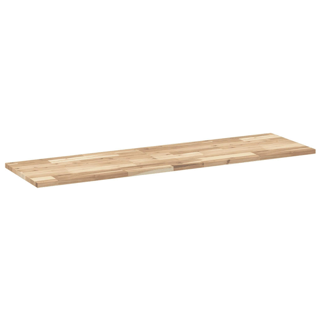 Mensole Parete | Scaffale a Parete | Ripiano a Parete 160x40x2 cm Legno Massello Acacia Non Trattato