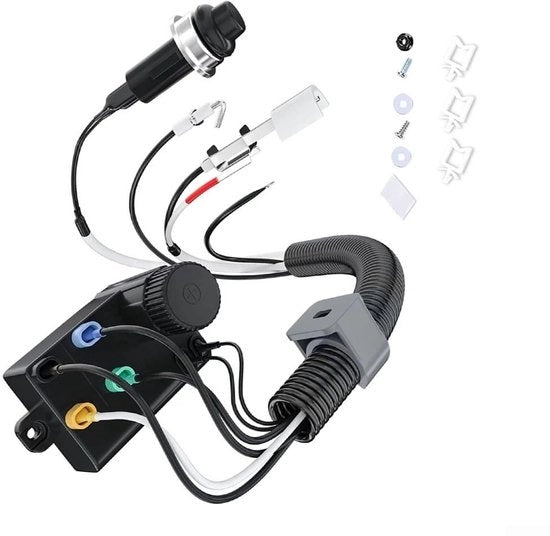 Set di accensione per griglia - Adatto per Weber Spirit 220/320/330/335 - Accensione elettrica affidabile - Duraturo - Accensione sicura e stabile - Ideale per feste di barbecue - Accendino per barbecue