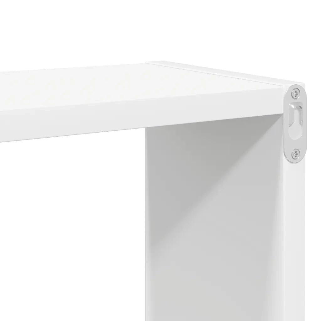 Mensole Parete a Cubo 2 pz Bianche 26x15x26 cm 807025