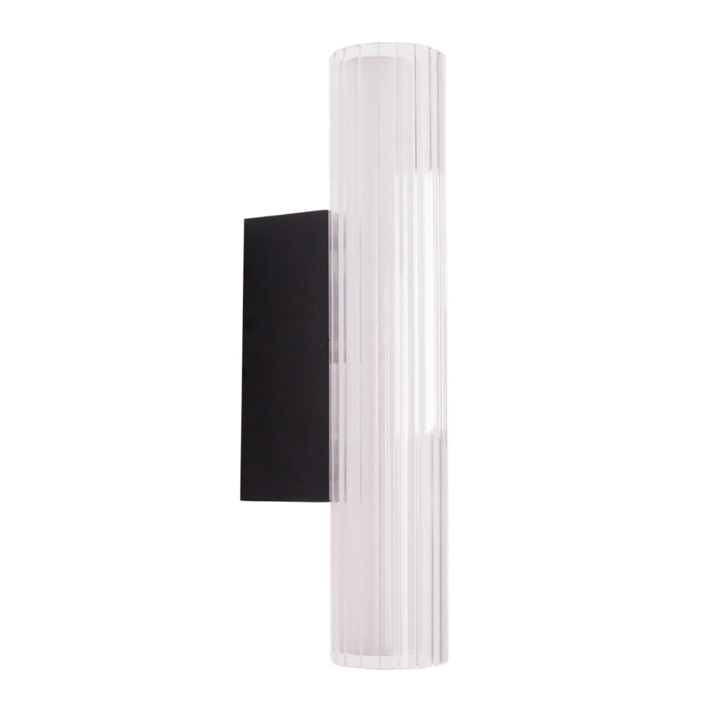 Applique parete lineare nera 31cm FAYETTE LED 6W Maxlight