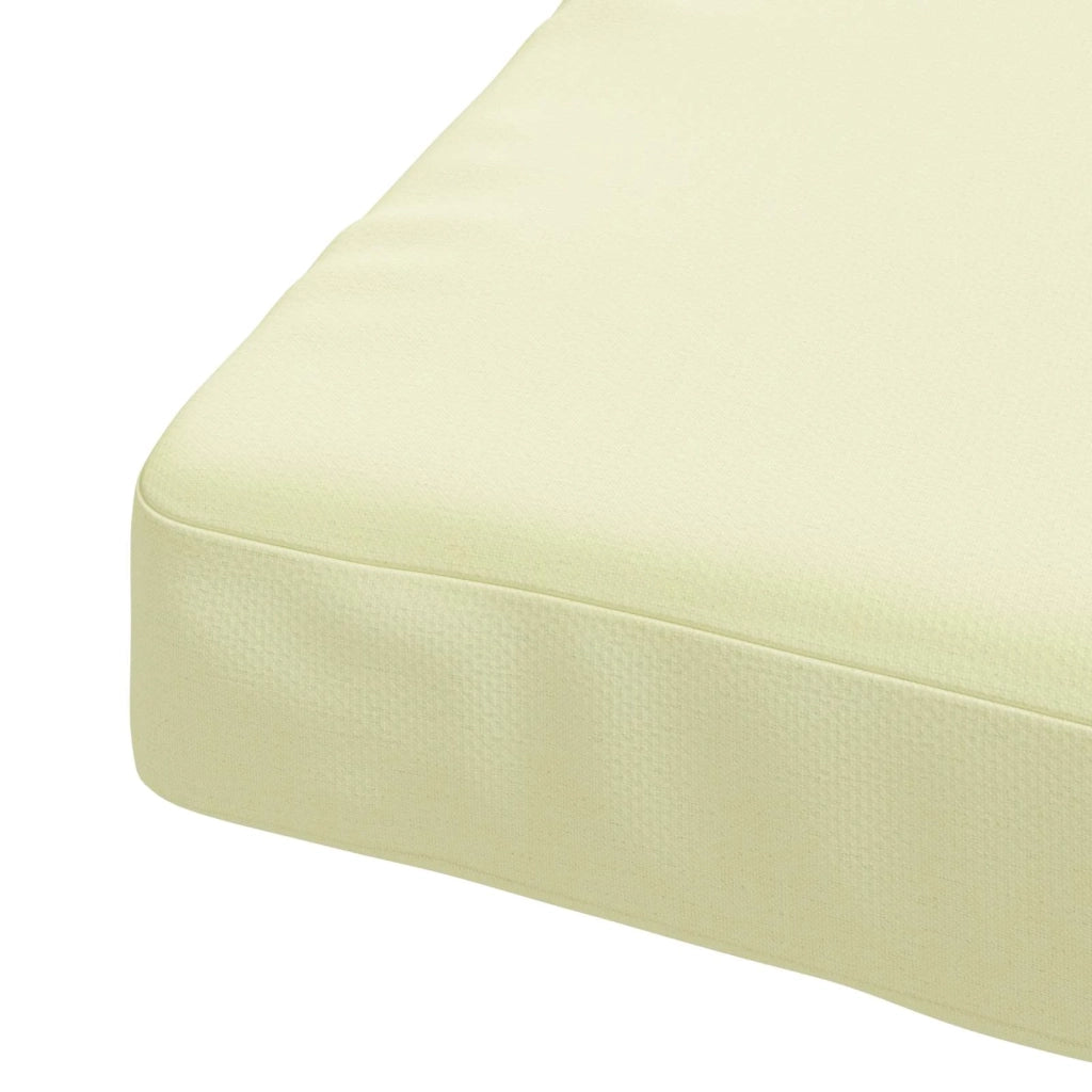 Cuscini per Sedia in 4 Pezzi SOEST 4 pz 100% Poliestere Crema 944457