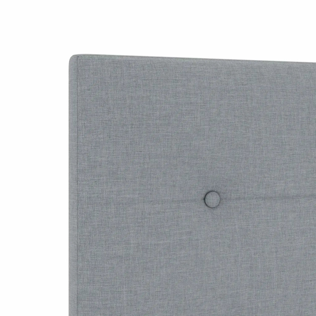 Letto box spring con materasso Grigio Chiaro 90 x 190 cm 3450846