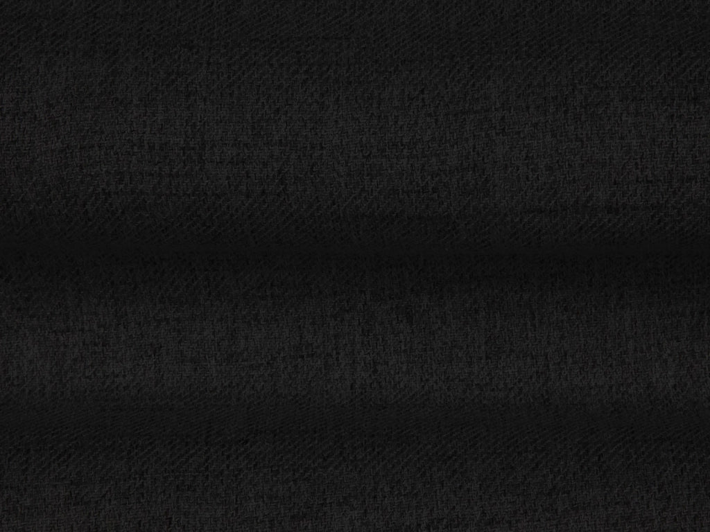 Cosmopolitan Design - Panca "Bali" 2 posti in tessuto strutturato nero 