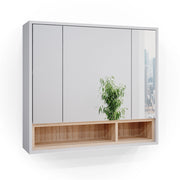 Vicco Specchio contenitore bagno Bianco 80 x 72 cm