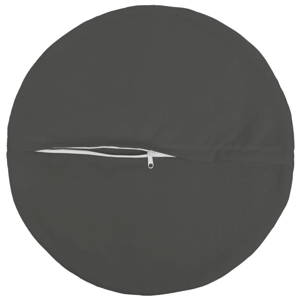 Federa 6 pcs HEERLEN Antracite Ø 60 cm Poliestere 922988