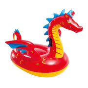 CAVALCABILE GONFIABILE DRAGONE COLOR ROSSO