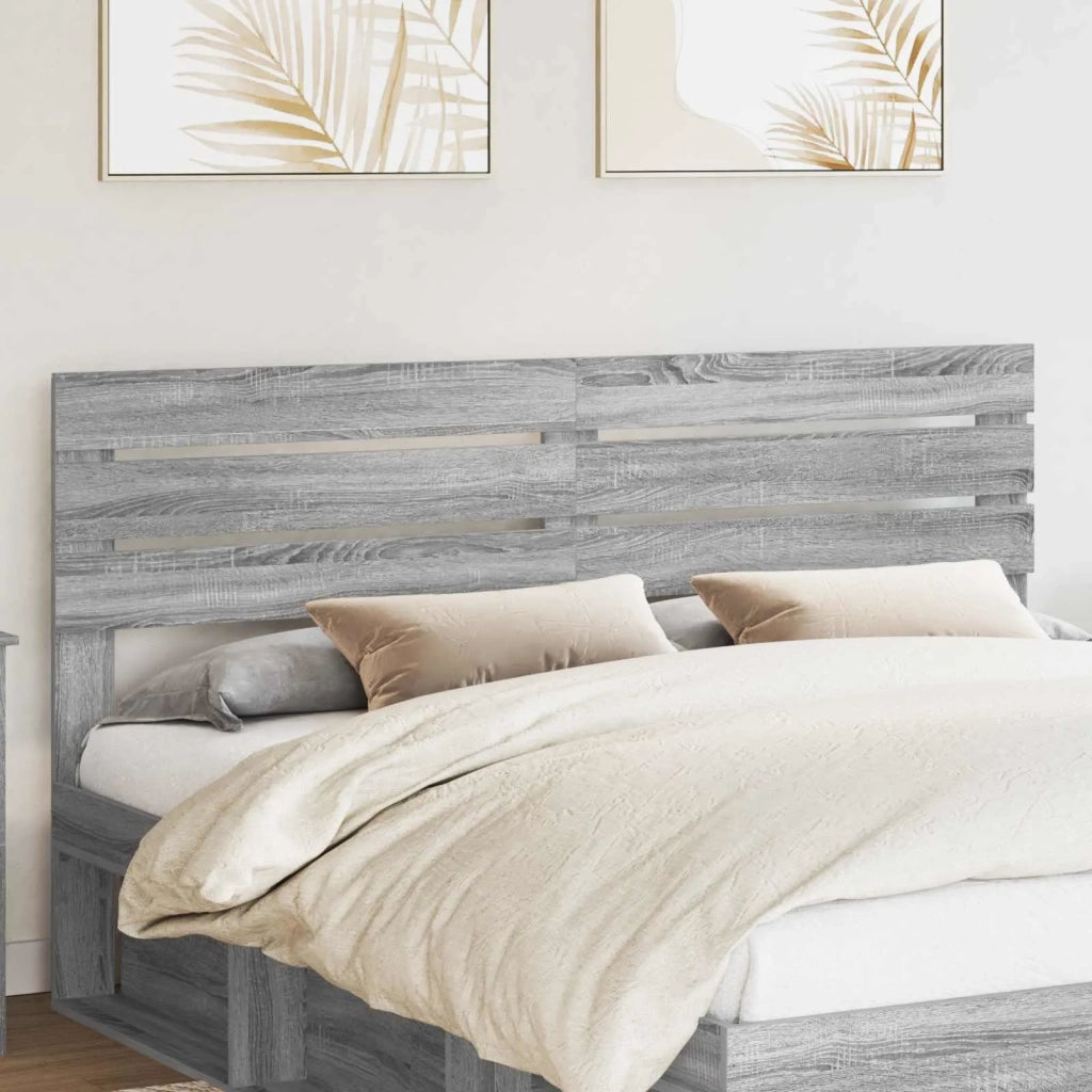 Testiera | Testata Grigio Sonoma Legno multistrato