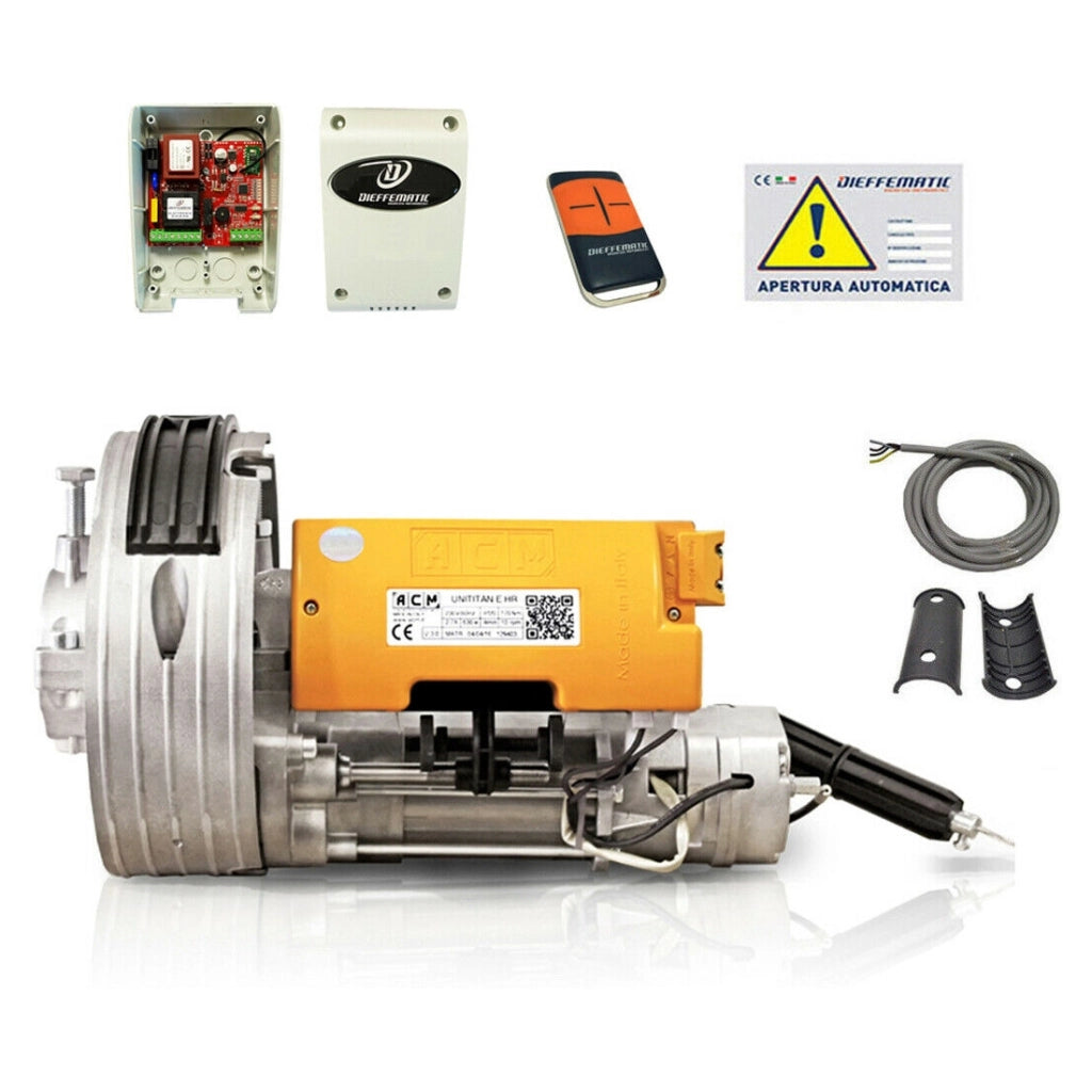KIT MOTORE PER SERRANDA ACM UNITITAN E HR 170KG CON ELETTROFRENO CENTRALINA 1TX