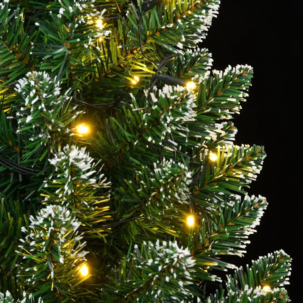 Albero di Natale Artificiale Sottile con 150 LED 150 cm 3315759