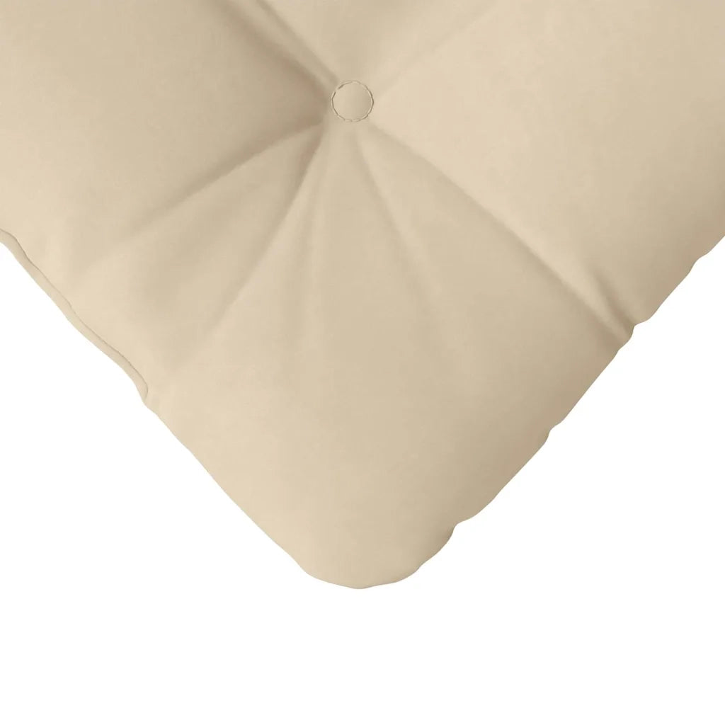 Cuscini per Seduta 4 pcs Crema 45 x 45 cm Tessuto in Microfibra 42015136