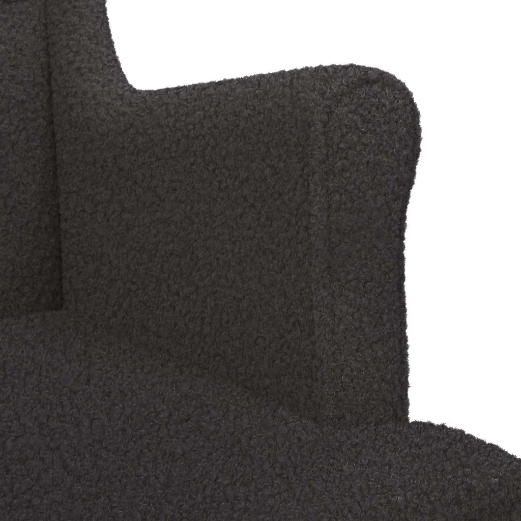 Divano Sedia-Poltrona-Poltroncina Nero Boucl¨¦ 114756