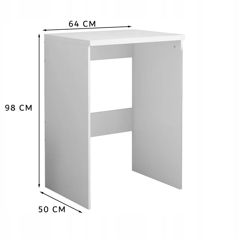 Mobile da bagno, bianco 64x50x98 cm
