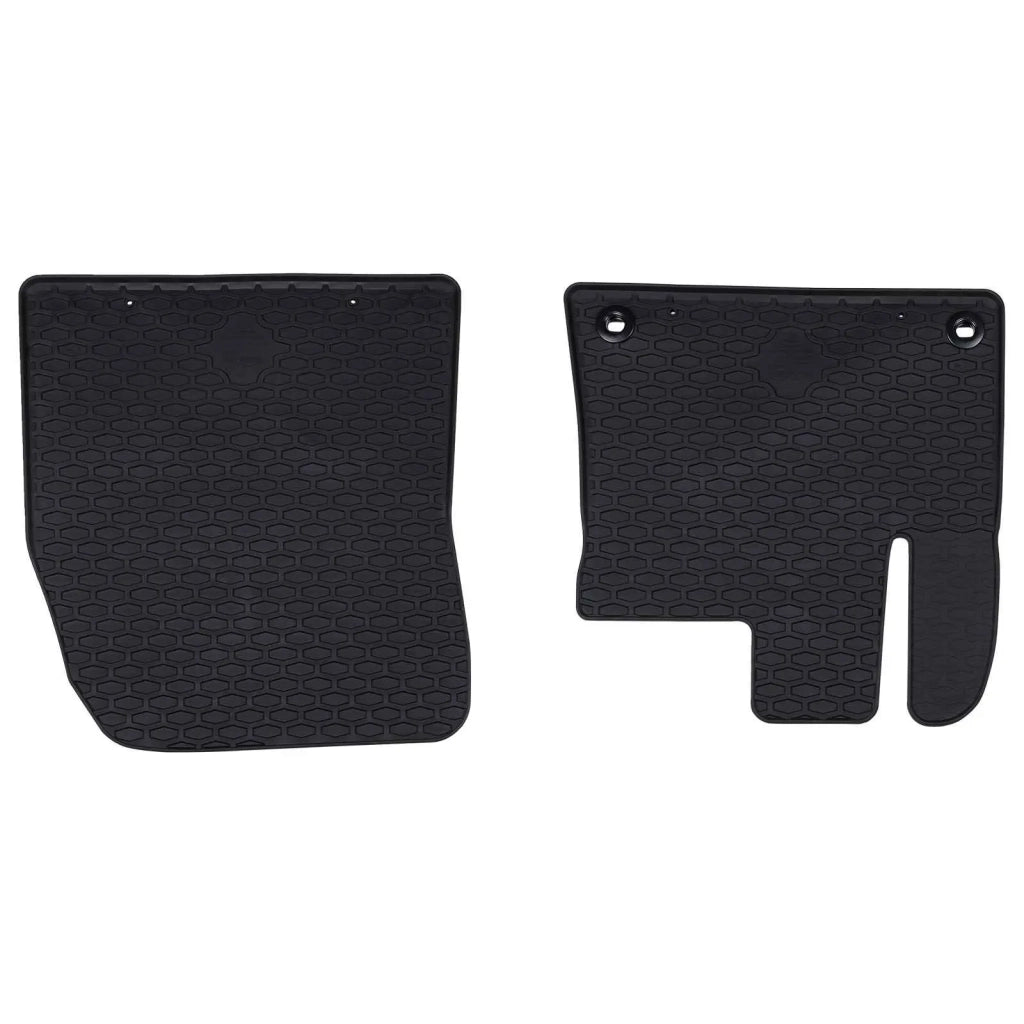 Tappetino per Auto 2 pcs Nero Gomma 42029121