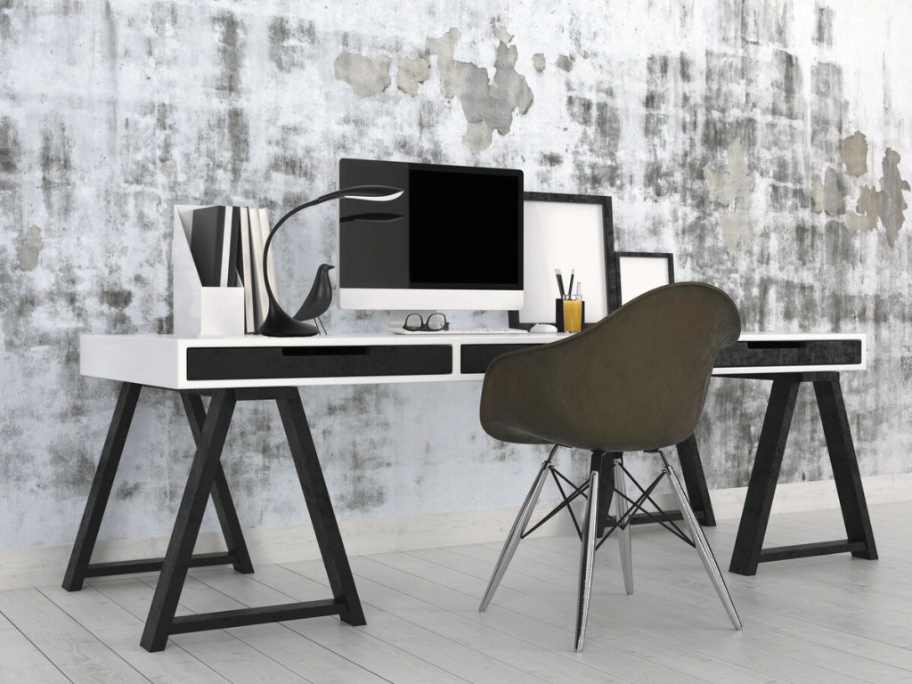 Lampada da scrivania LED nera Kanlux FRANCO II 3000K