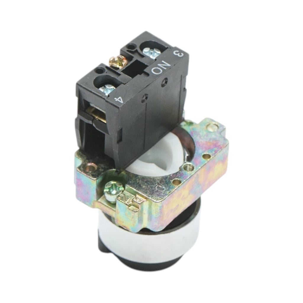 Selettore a 2 posizioni con blocco e chiave 1NO, 400V/10A, LAY5-BG21 Breckner Germany