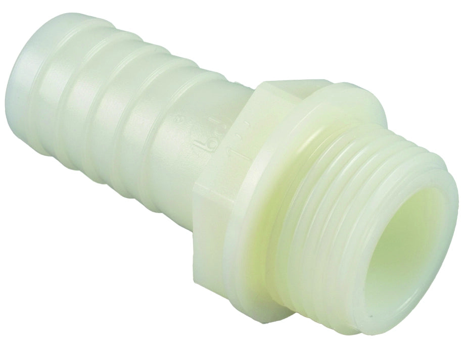 RACCORDO IN NYLON PER POMPE FILETTO MASCHIO  mis.  3/4x25
