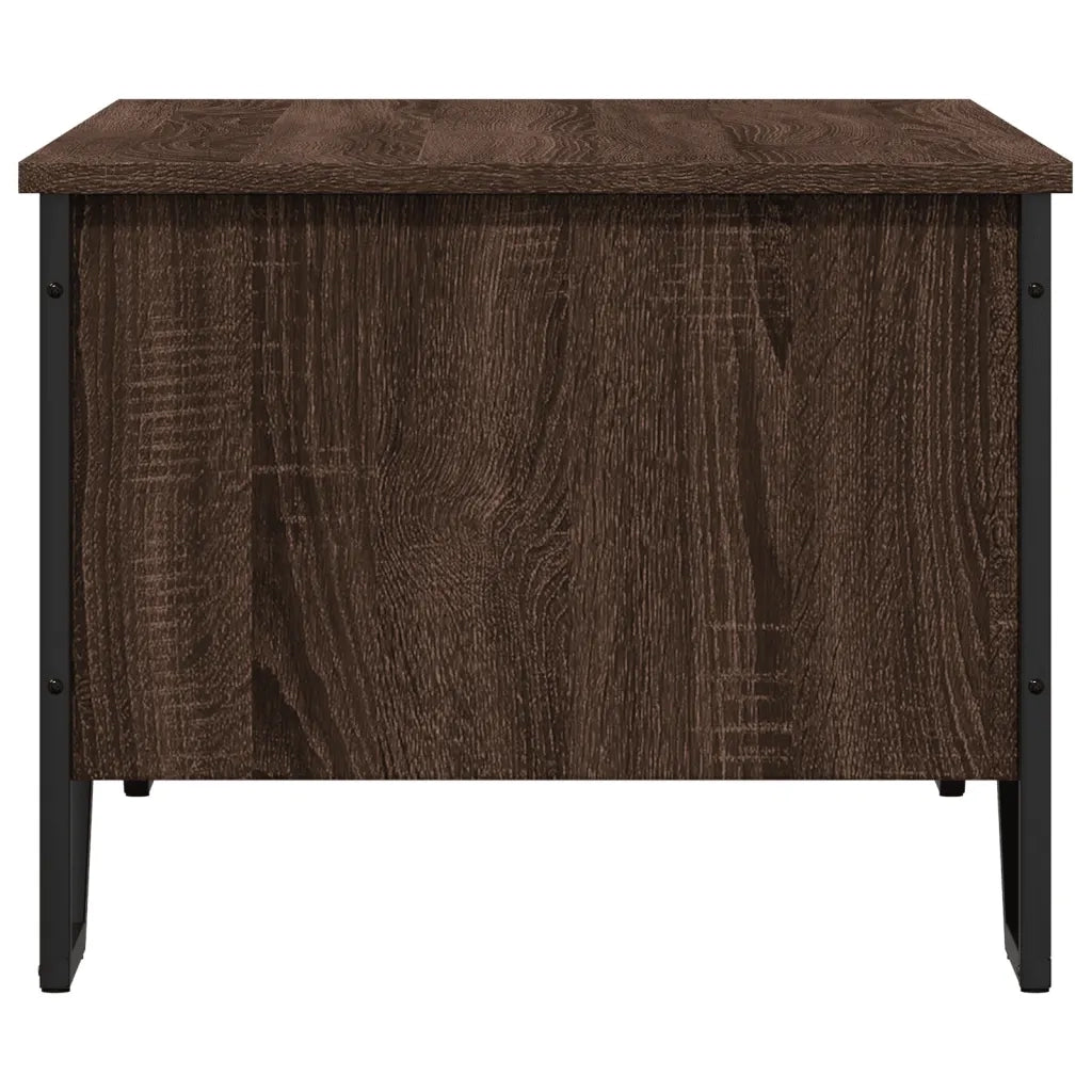 Tavolino salotto | Tavolino da caff¨¨ | Tavolino da Soggiorno Rovere Marrone 100x51x40 cm Legno Multistrato