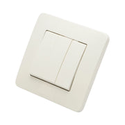 Interruttore triplo da incasso bianco 220V, 10AX, PC 80x80mm