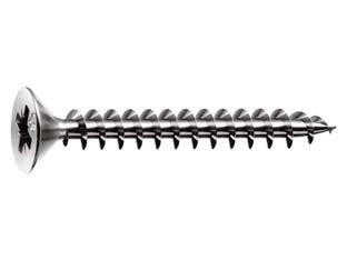VITI PANEL-VIT TESTA SVASATA PIANA ACCIAIO INOX- - ø mm.5x50 - 100 pezzi MUSTAD