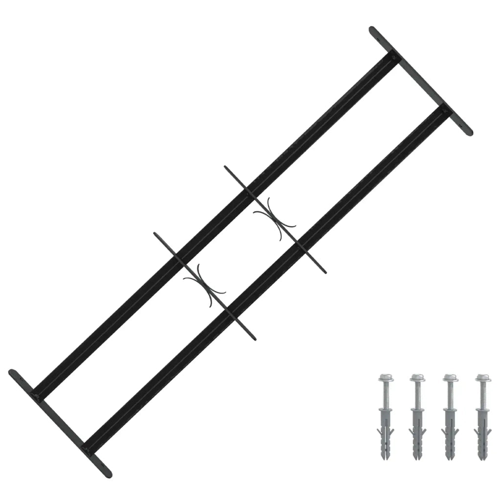 Griglia di Sicurezza per Finestre con 2 Traverse 3 pz CFW1721722