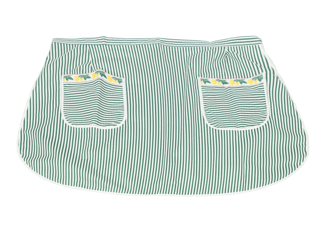 Pack 6 Pezzi Grembiule Cucina Chef Casa Barbecue Con Tasche Disegno Riga Modello Alberica