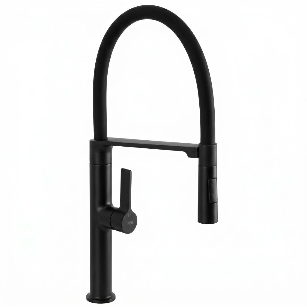Rubinetto Da Cucina Rea Lago Black