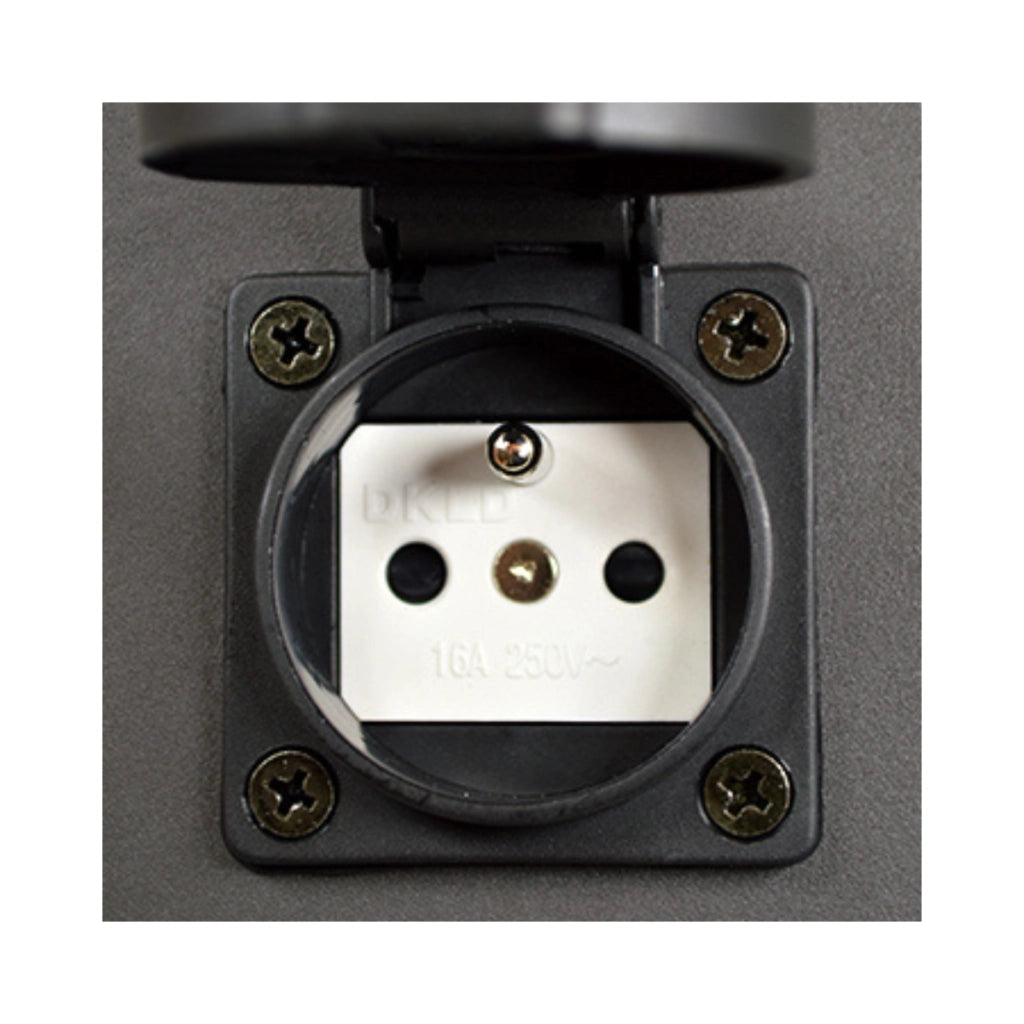 Lampada da esterno con presa IP44 E27 Polux New York