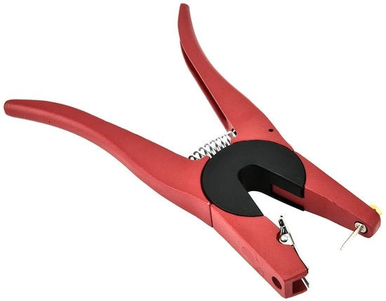Tang per Identificazione di Suini - Metallo - Lunghezza 24,5 cm - Nuovo - Identificatore per Suini