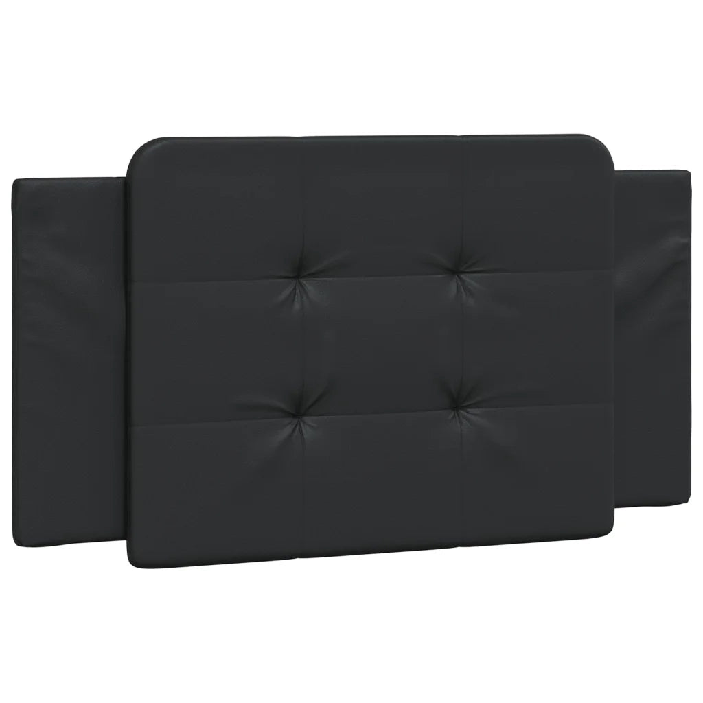 Cuscino Testiera Zadar Nero 100 cm in Similpelle 374843